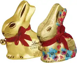 Coles Lindt Gold Bunny 100g offer