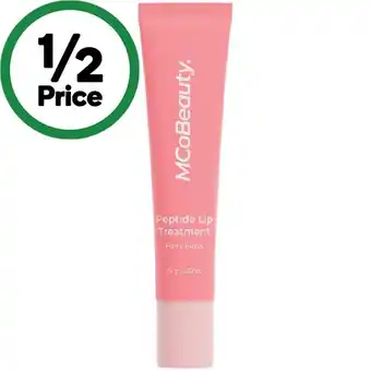 Woolworths MCoBeauty Peptide Lip Treatment Fairy Floss 15g offer