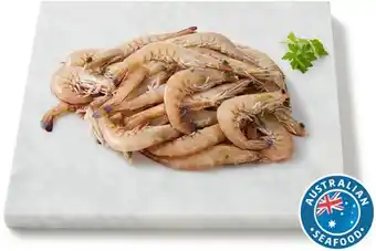 Coles Coles Australian MSC Certified Thawed Raw King Prawns offer