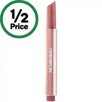 Woolworths MCoBeauty Shimmer Lip Plump 4-in-1 Hydrating Lacquer offer