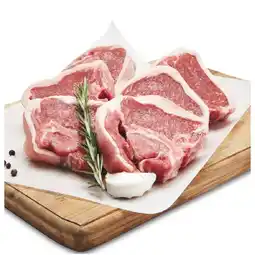 Woolworths Australian Lamb Mid Loin Chops offer