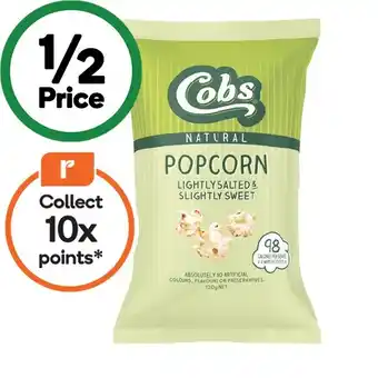 Woolworths Cobs Popcorn 80-120g offer