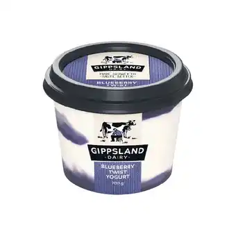 Woolworths Gippsland Dairy Twist Yogurt 700g – From the Fridge offer