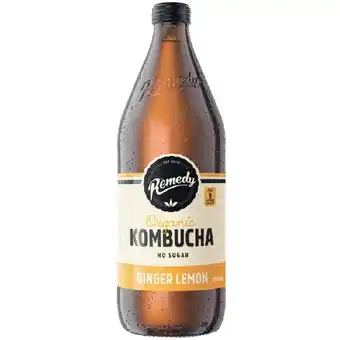 Woolworths Remedy Kombucha 750ml offer