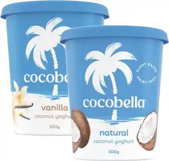 Coles Cocobella Coconut Yoghurt 500g offer