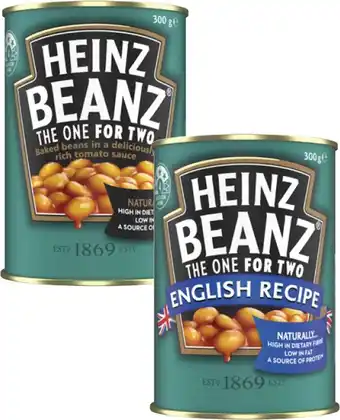 Coles Heinz Baked Beanz or Spaghetti 300g offer