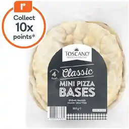 Woolworths Toscano Classic Mini Pizza Bases 360g offer