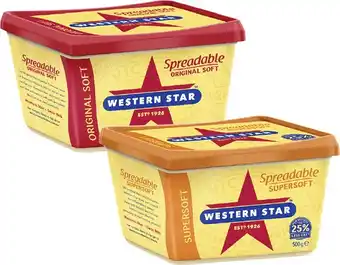 Coles Western Star Spreadable Blend 500g offer