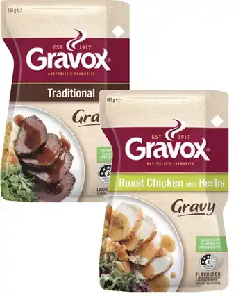 Coles Gravox Liquid Gravy or Finishing Sauce 165g offer