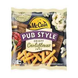 Woolworths McCain Pub Style Crispy Broccoli or Cauliflower Fries 500g offer