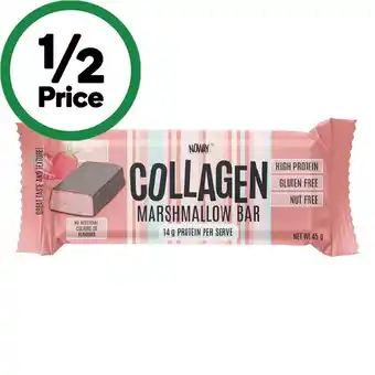 Woolworths Noway Collagen Bars 45-60g – From the Health Food Aisle offer