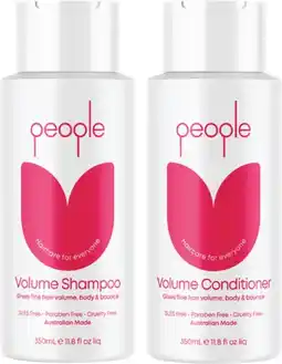 Coles People Shampoo or Conditioner 350mL offer