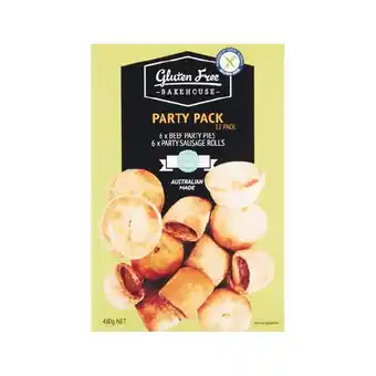 Woolworths Gluten Free Bakehouse Party Pack 480g – From the Freezer offer