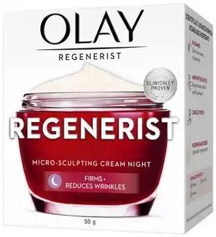 Coles Olay Regenerist Micro Sculpting Night Cream 50g offer