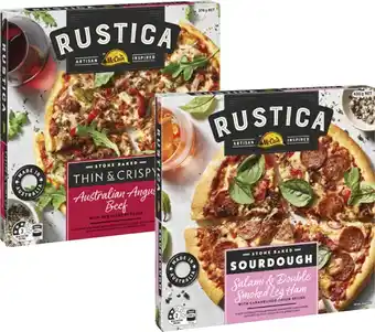 Coles McCain Rustica Pizza 335g-450g offer