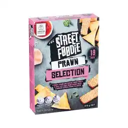 Woolworths Street Foodie Crispy Prawn Selection 318g Pk 18 – From the Freezer offer