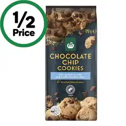 Woolworths Woolworths Mini Chocolate Chip Cookies 175g offer