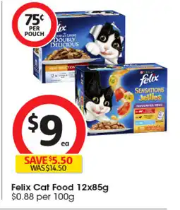 Coles Felix Cat Food offer