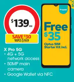 Coles X Pro 5G offer