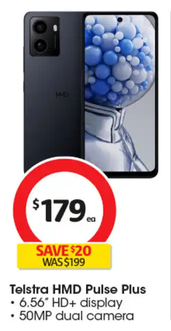 Coles Telstra HMD Pulse Plus offer