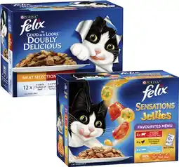 Coles Felix Cat Food 12x85g offer