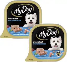 Coles My Dog Dog Food Tray 100g offer