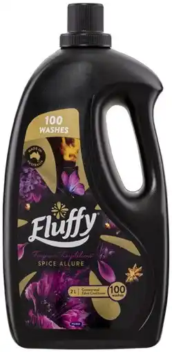 Coles Fluffy Concentrated Fabric Conditioner 2 Litre offer