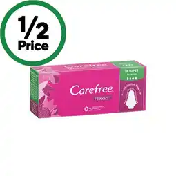 Woolworths Carefree Flexia Tampons Pk 16† offer