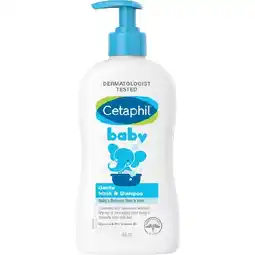 Woolworths Cetaphil Baby Gentle Wash & Shampoo 400ml offer