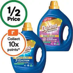 Woolworths Dynamo Professional Laundry Liquid 4 Litre offer