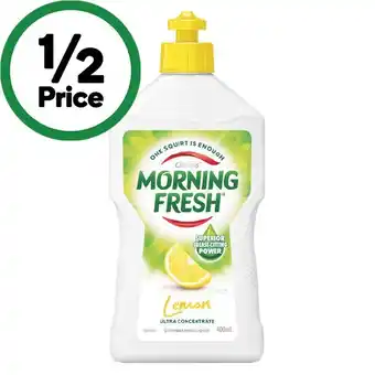 Woolworths Morning Fresh Dishwashing Liquid 400ml offer