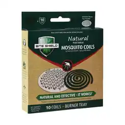 Woolworths Bite Shield Mosquito Coils with Tray Pk 10 offer