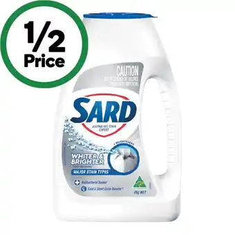 Woolworths Sard Laundry Soaker 1.8-2 kg offer