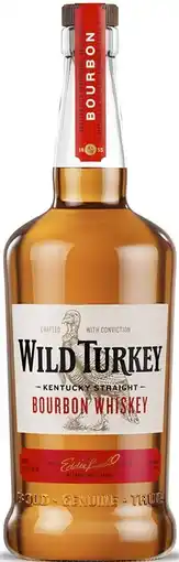 Coles Wild Turkey Kentucky Straight Bourbon Whiskey 1 Litre offer