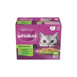 Woolworths Whiskas Wet Cat Food Pk 12 x 85g offer