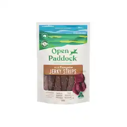 Woolworths Open Paddock Jerky Dog Treats 100g offer