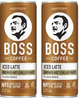 Coles Boss Coffee 237mL offer