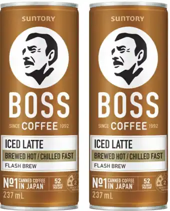 Coles Boss Coffee 237mL offer