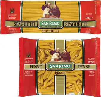 Coles San Remo Pasta 375g-500g offer