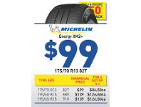 Bob Jane T-Marts Tyre - Michelin Energy XM2+ offer