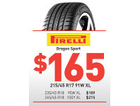 Bob Jane T-Marts Tyre - Pirelli Dragon Sport offer