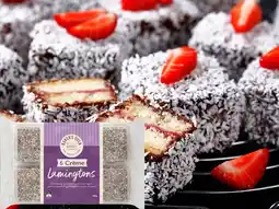 IGA Bakers Oven Jam or Cream Filled Lamingtons 350g offer