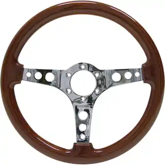 SuperCheap Auto Logano Wood Steering Wheel offer