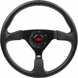 SuperCheap Auto Director Leather Steering Wheel offer