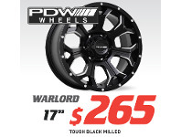 Bob Jane T-Marts 17" Wheel - PDW Warlord offer