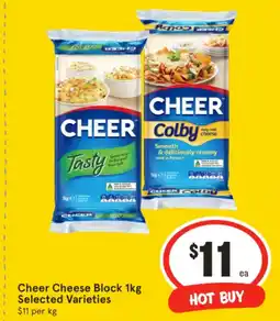 IGA Cheer Cheese Block offer