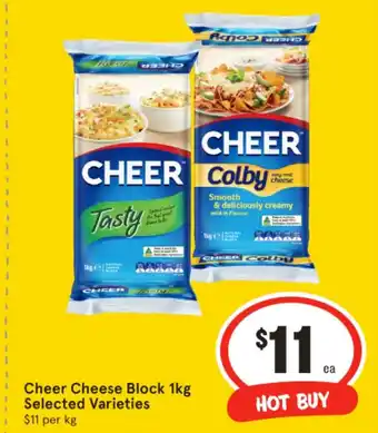 IGA Cheer Cheese Block offer