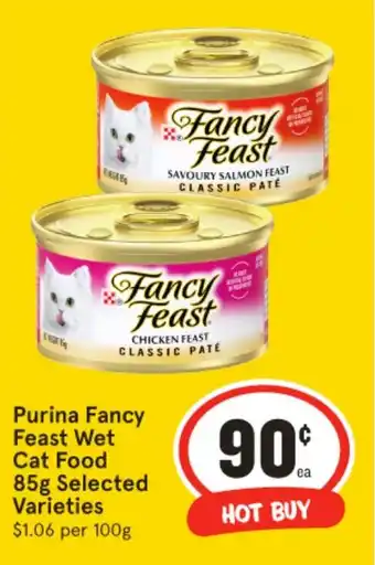 IGA Purina Fancy Feast Wet Cat Food offer