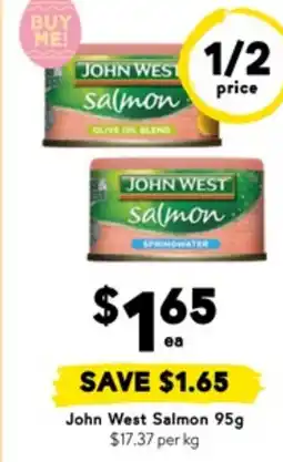 Drakes John West Salmon offer