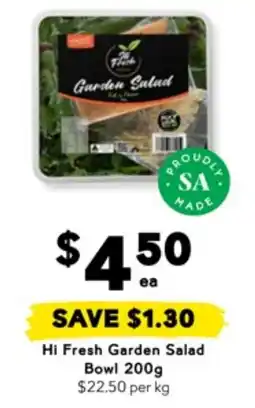 Drakes Hi Fresh Garden Salad Bowl offer